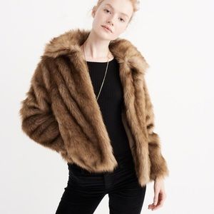 Abercrombie Faux Fur jacket
